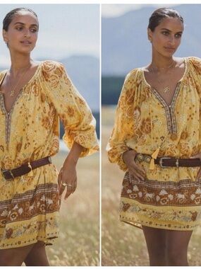 Spell and The Gypsy Mystic Floral Mini Dress